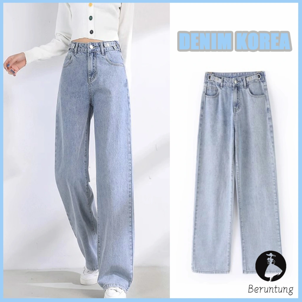 Celana kulot highwaist wanita clana jins wanita terbaru premium celana wanita panjang jumbo korean