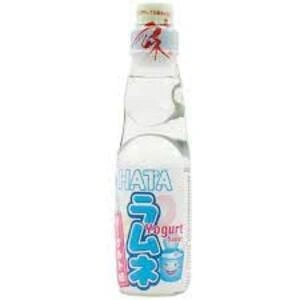 Hata Ramune Yogurt / Japanese Carbonated Soft Drink 200 Ml