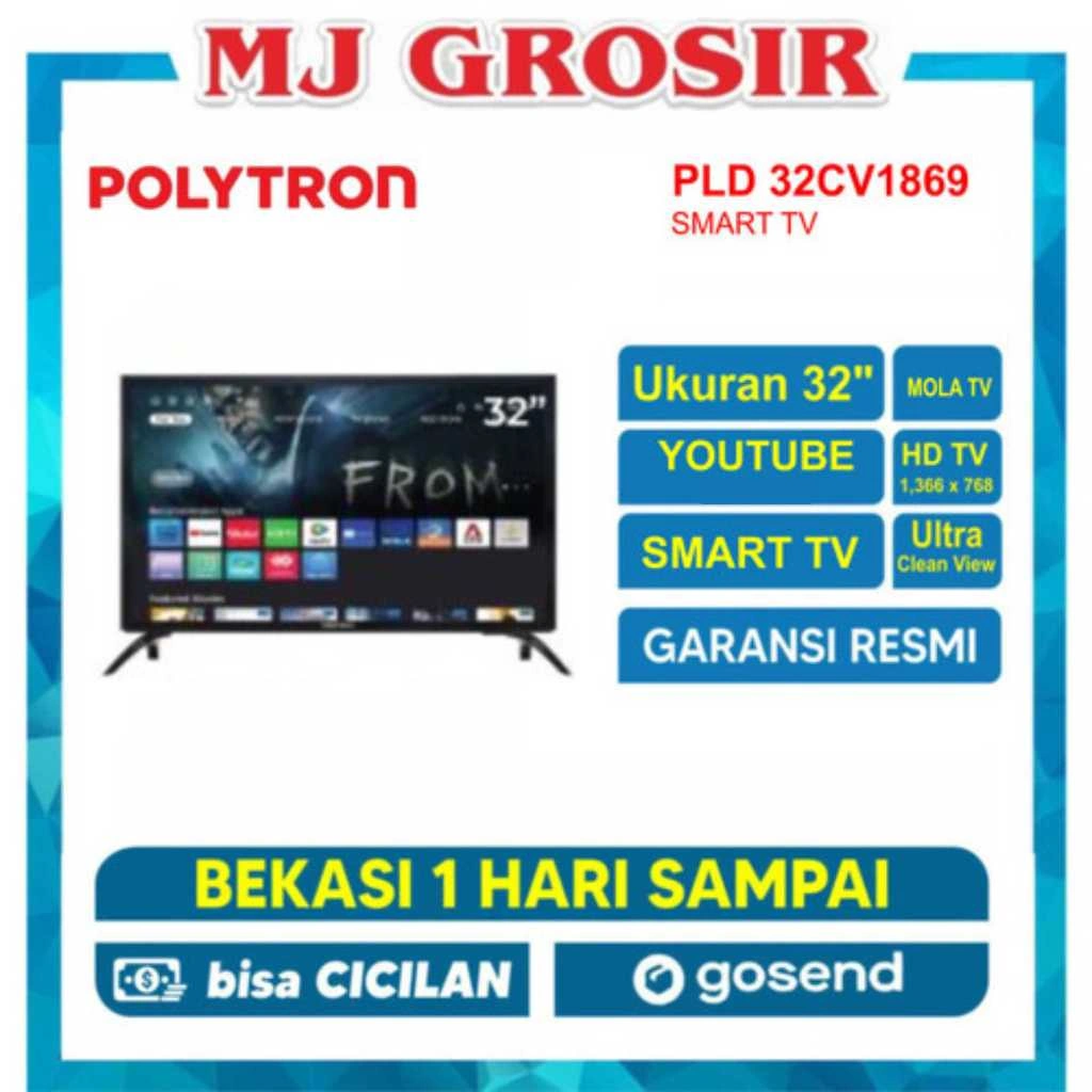 PROMO LED TV POLYTRON 32" 32CV1869 32 HD 32 INCH SMART TV - AFI