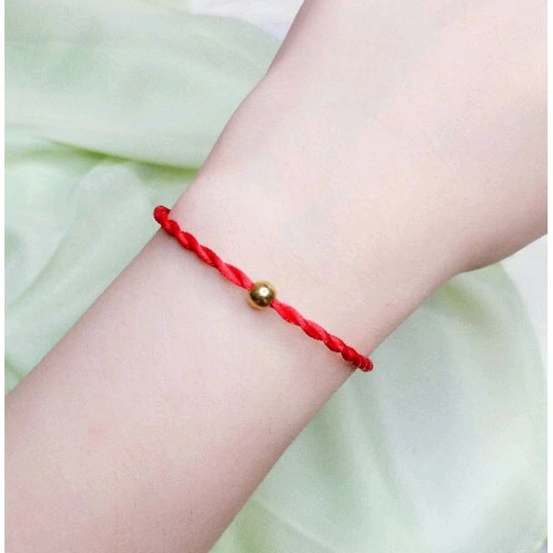 Gelang Tangan Simple Tali Satin Motif Ulir TSC