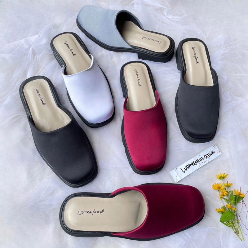 JUNA I Sepatu selop pengantin pria 30 warna sepatu pesta bustong cowo sepatu pria custom