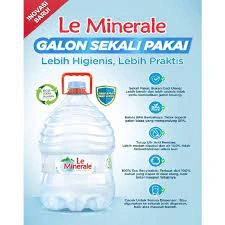 Grosir Addict Le Mineral Air Mineral Galon 15 liter (KHUSUS INSTAN CIMAHI BANDUNG)