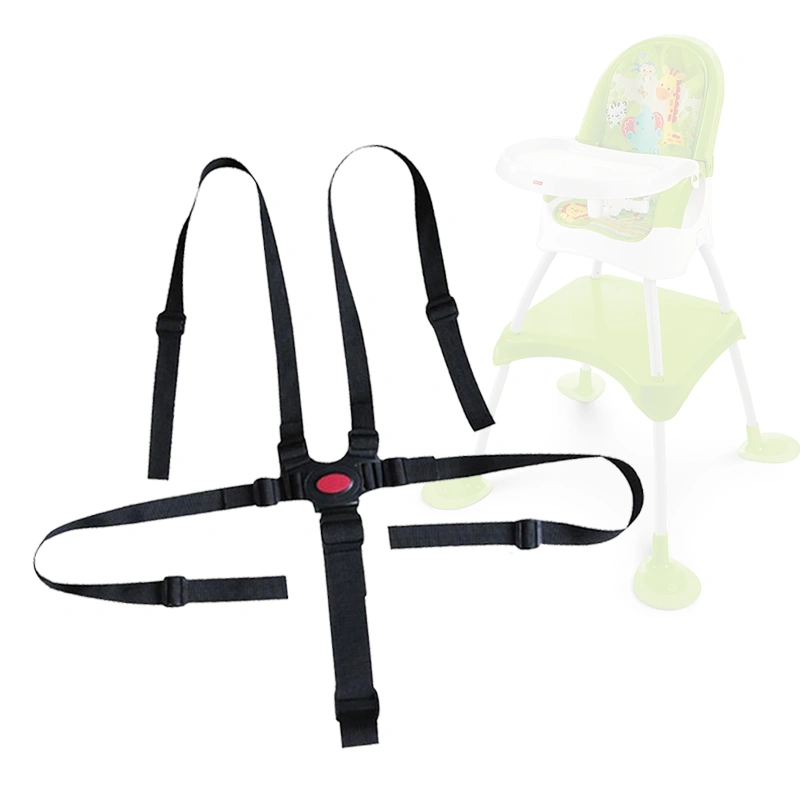 Sabuk Pengaman Seat Sepeda Bayi Seat Belt Baby Chair Stroller Sabuk Pengaman Stroller Bayi 5 Titik Adjustable Untuk High Chair Stroller