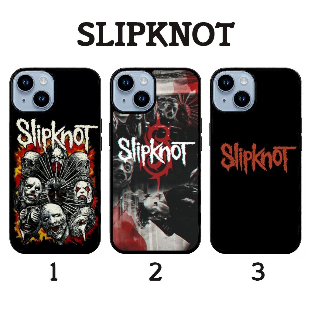 Slipknot - Softcase Glossy (BERGARANSI) Iphone samsung xiaomi redmi oppo vivo realme (Case Casing hp)