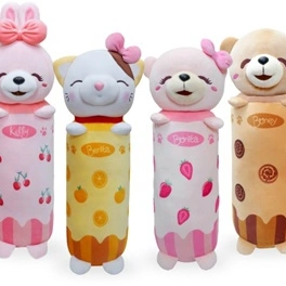 Boneka Guling Anak Fruit Bolster Mini Boney Bonita Karakter Buah dan Cookies Bahan Halus Non Alergi Wajib Punya