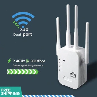 Wireless Repeater 300Mbps Wifi Extender Router Range