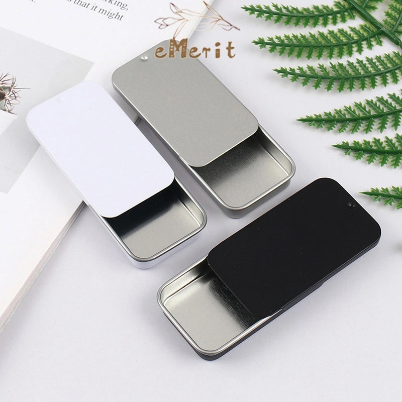 Tin Case Kotak / Pointer Burung / Wadah Kaleng Alumunium Mini Portable Model Geser MultiFungsi
