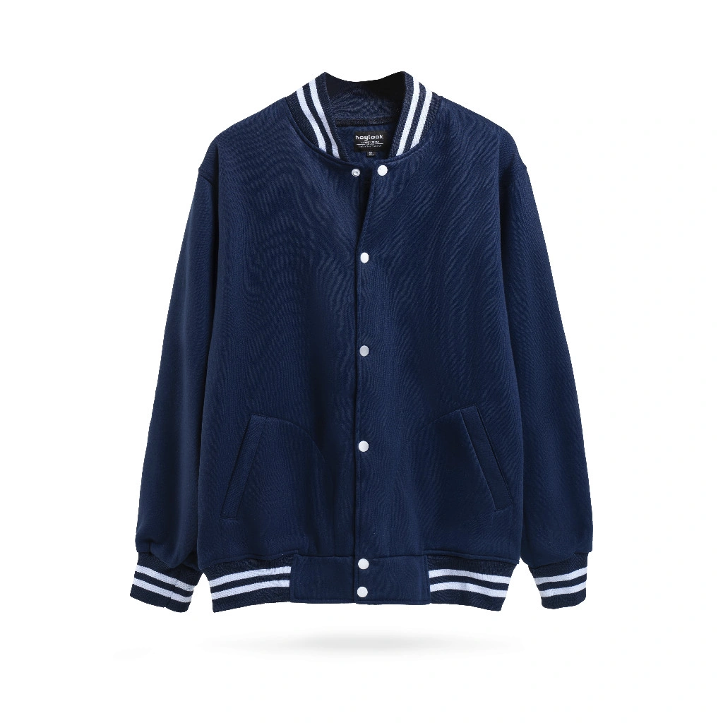 HEYLOOK Official - Jaket Varsity Pria Bahan Fleece Model Distro Casual Baseball Jaket Motor Cowo Keren Cowok