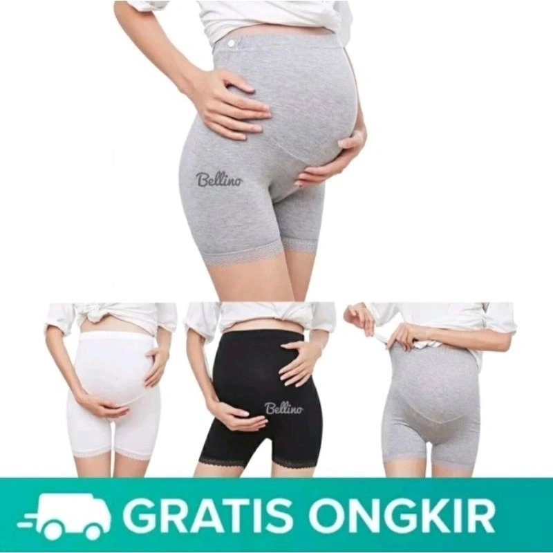 Shortpant hamil celana pendek hamil Legging pendek ibu hamil