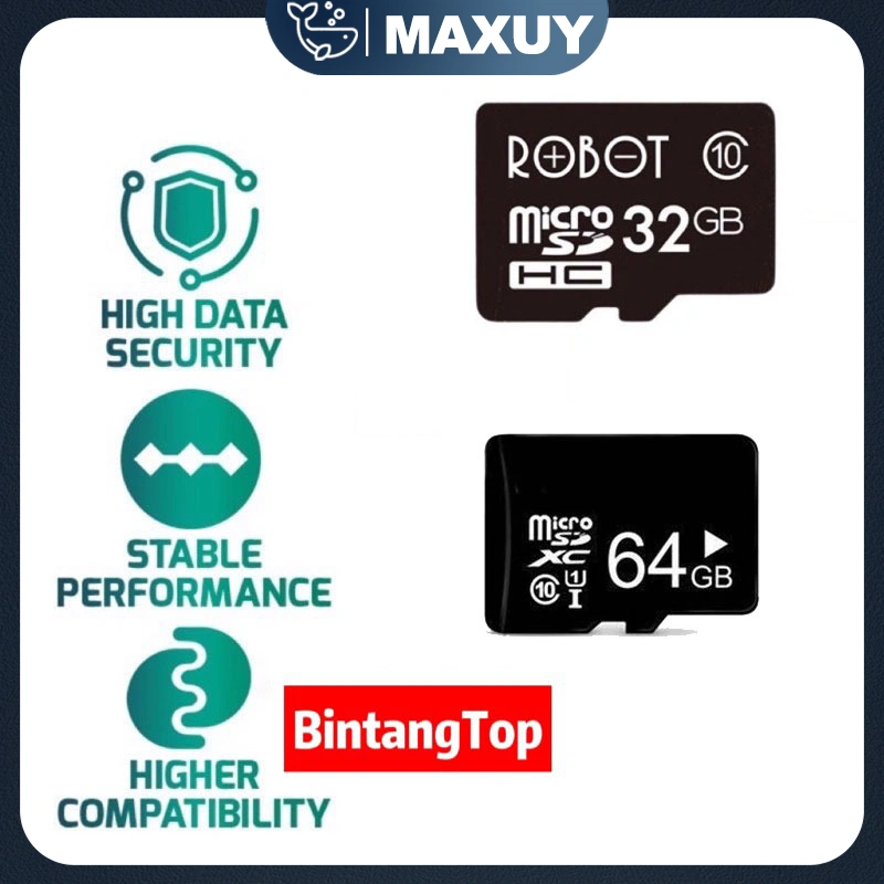 Memory Micro Sd Memory Card Kartu Memori Micro Sd 32gb Memory Card 64 Gb