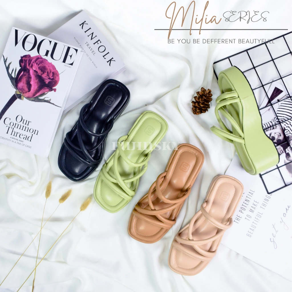 Fujinsky Milia Sandal Wanita Platform