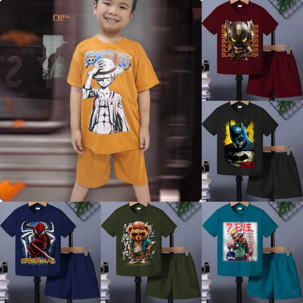ODOM SETELAN BAJU ANAK TERBARU UKURAN 4-8 TAHUN