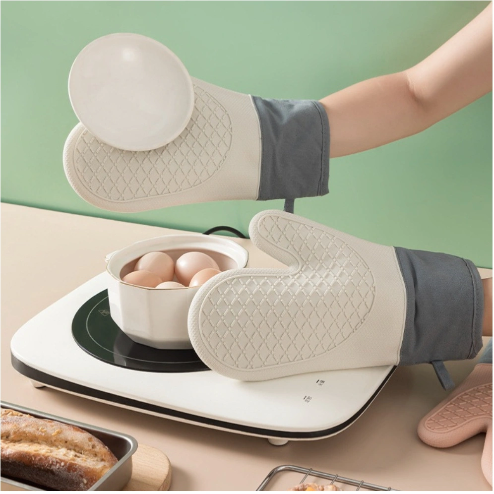 【GOGOMART】Sarung Tangan Silikon / Sarung Tangan Oven Panci Anti Panas Masak / Oven Gloves Silicone 1 PCS