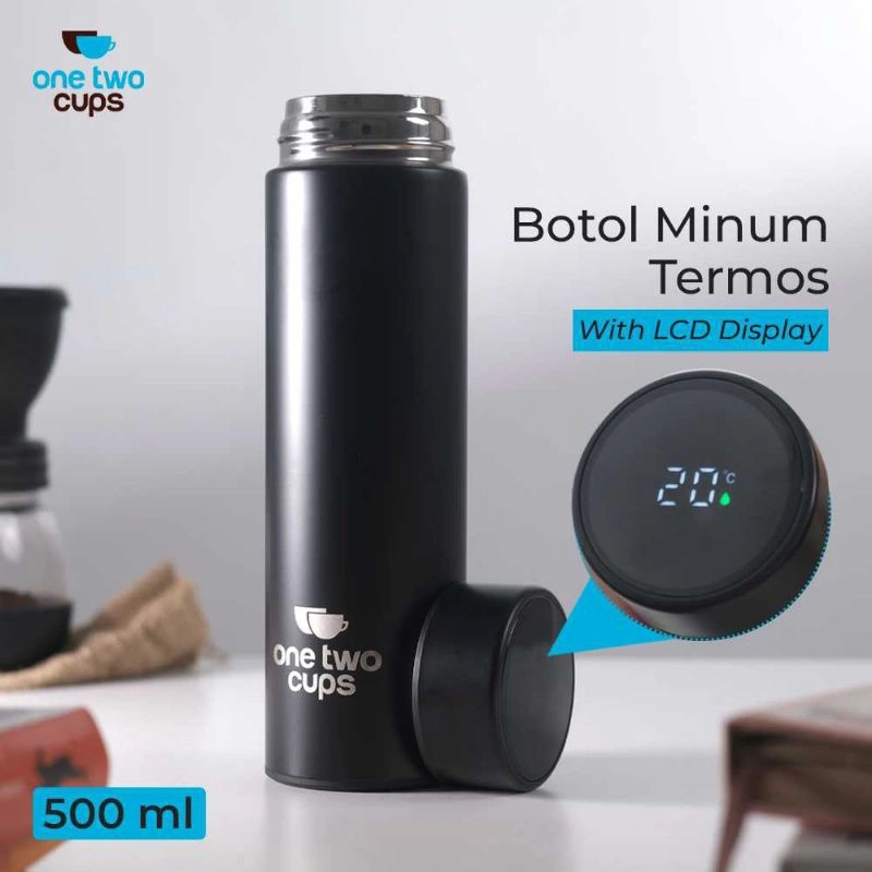 One Two Cups Botol Minum Termos Suhu LCD Display Smart 500ml - OTC001