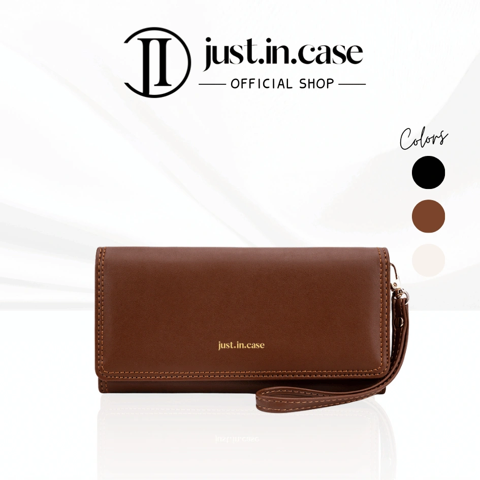 JIC Alice Vegan Long Wallet Dompet Panjang Minimalis Multifungsi Wanita Tahan Air