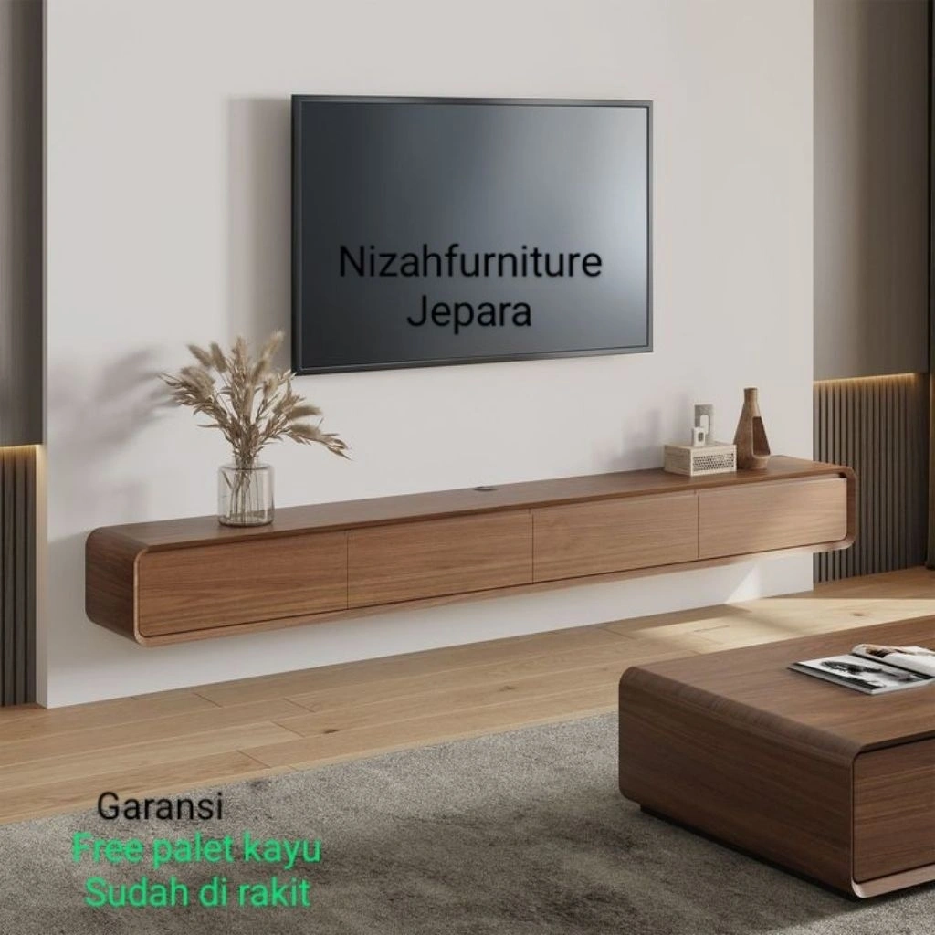 meja tv gantung minimalis