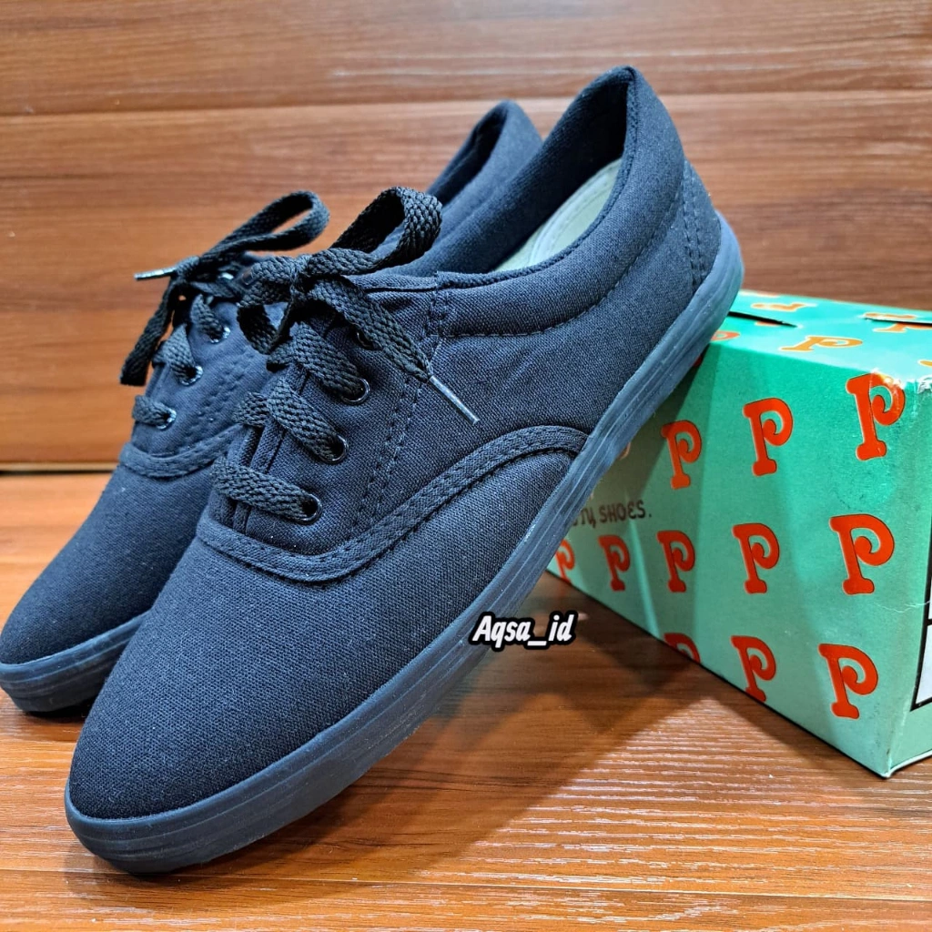 sepatu wanita px style 068 pakai tali warna polos cocok buat kerja pabrik dan santai size 36-40