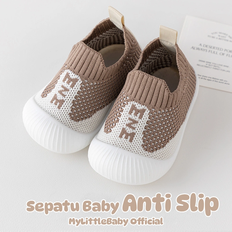 [1.1 SALE] MyLittleBaby [3-18 Bulan] - SPB024 - Sepatu Baby Prewalker Sepatu Bayi Anti Slip Sepatu Bayi Slop Sepatu Baby lucu