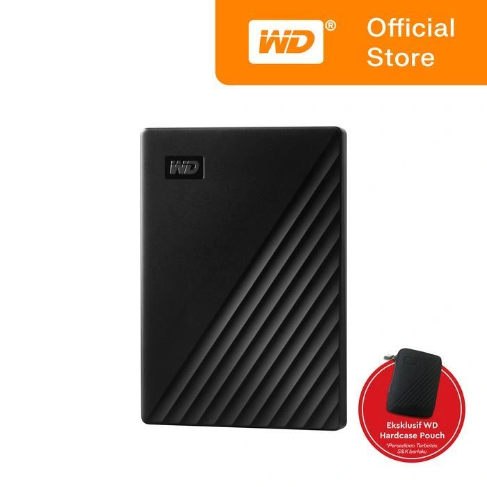 Hardisk Harddisk HDD Eksternal WD My Passport 2TB | 2.5" inch | Garansi Resmi 3 Tahun