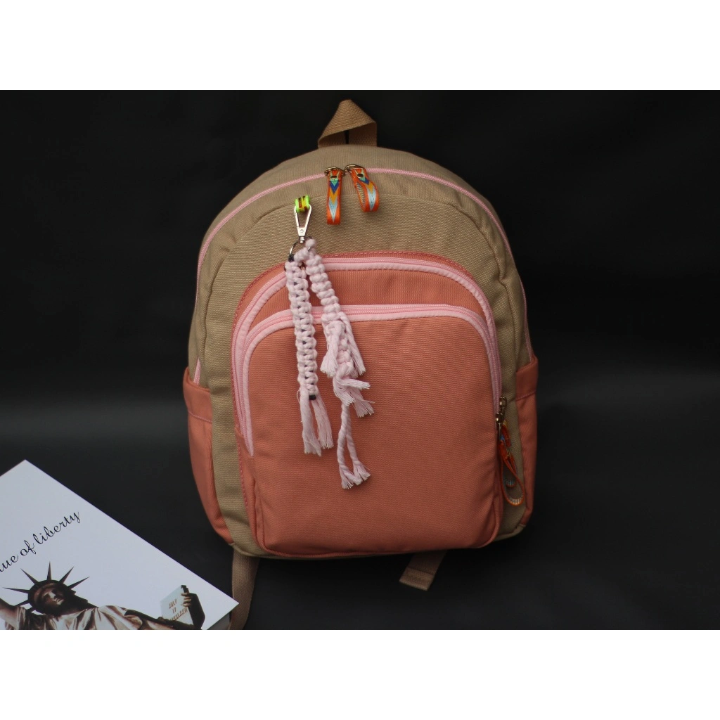 MALLBEGUN Tas Kanvas ransel mini wanita -tas sekolah kuliah kecil fashion japan mini girl-tas backpack aesthetic