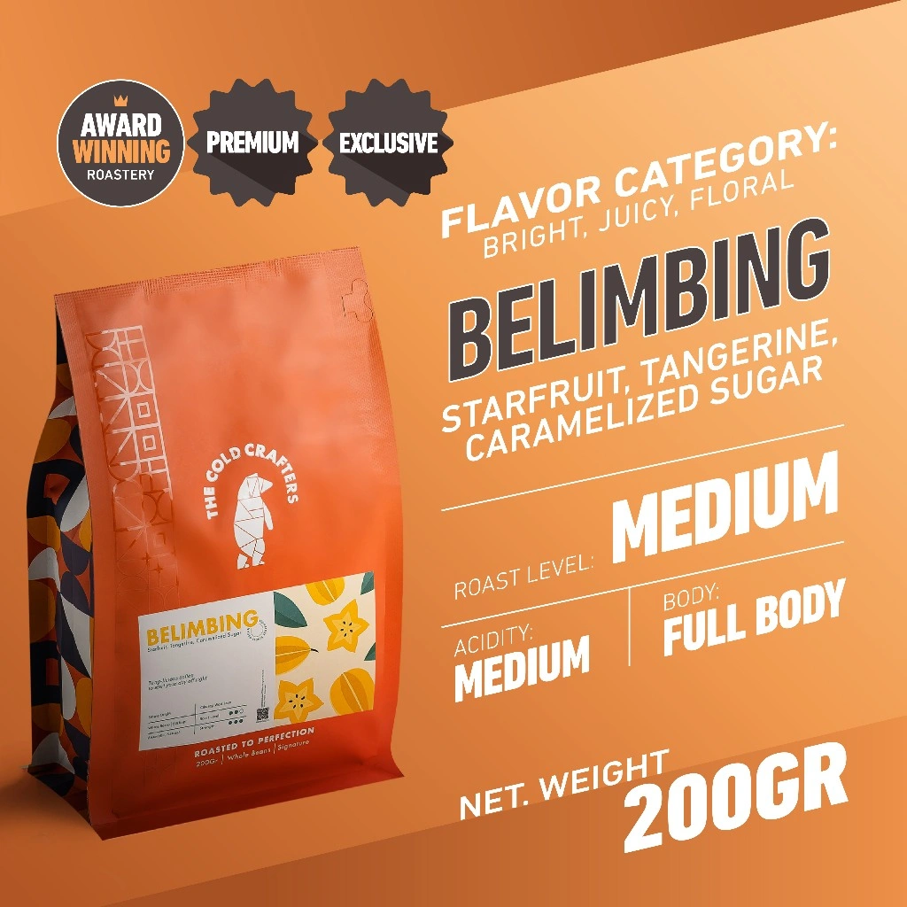 Belimbing Single Origin Arabica Coffee Arabika Biji Kopi Bubuk Grade 1