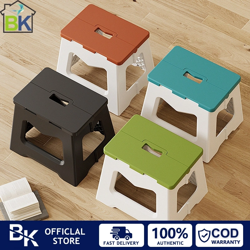 Outdoor Foldable Portable Chair Stool Tebal Multifungsi Stool Lipat Travel Ringan Kursi Lipat Anak
