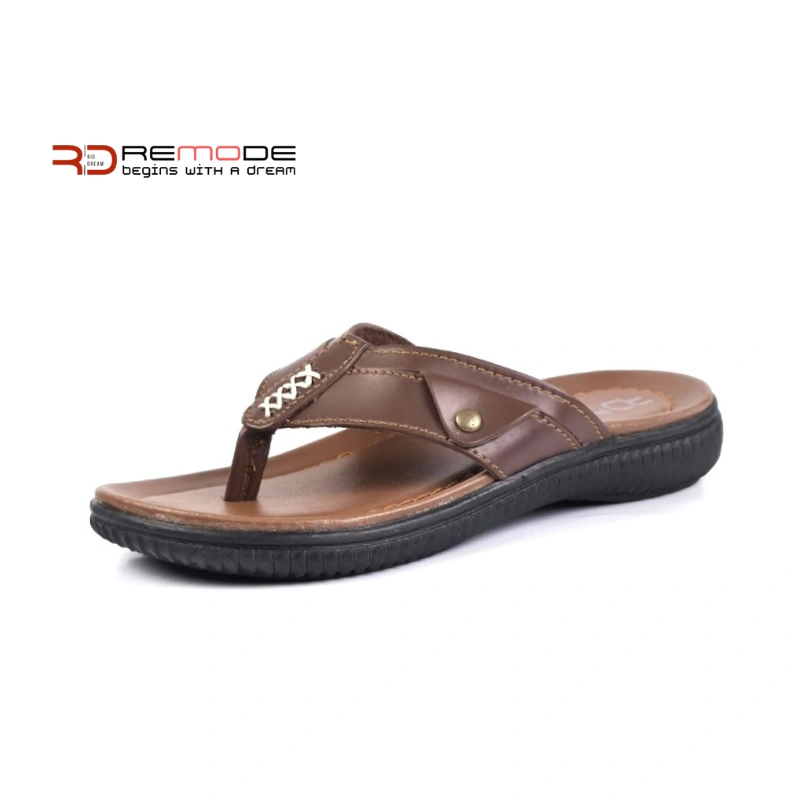 REMODE RA01-01 Sandal Anak Laki laki Jepit Kulit Moka Size 28 sd 37