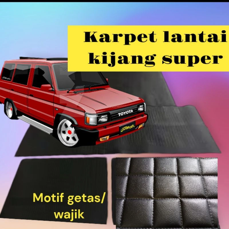 karpet lantai kijang super grand xtra motif wajik