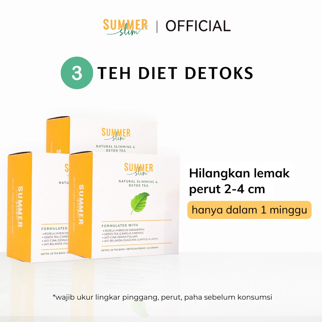 Summer Slim Original Slimming & Detox Tea (3 BOX)