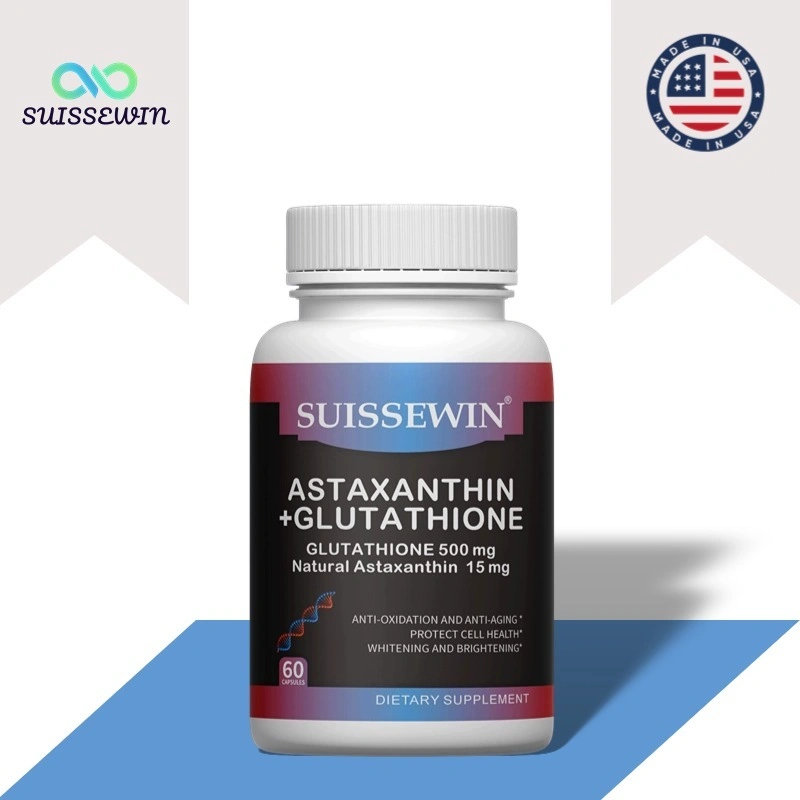Astaxanthin + Glutathione - Mencerahkan Kulit dan Melindungi dari Radikal Bebas