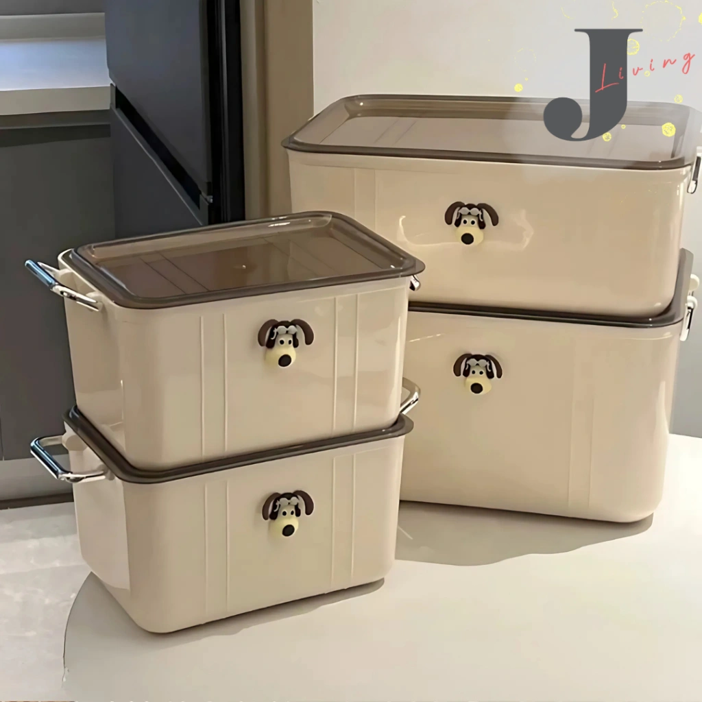J LIVING - TETSUYA Wadah Box Alat Estetis Wadah Storage Mainan Perlengkapan Storage Box Buku Kotak Simpan Obat Motif Karakter Kotak Pakaian Serba Guna