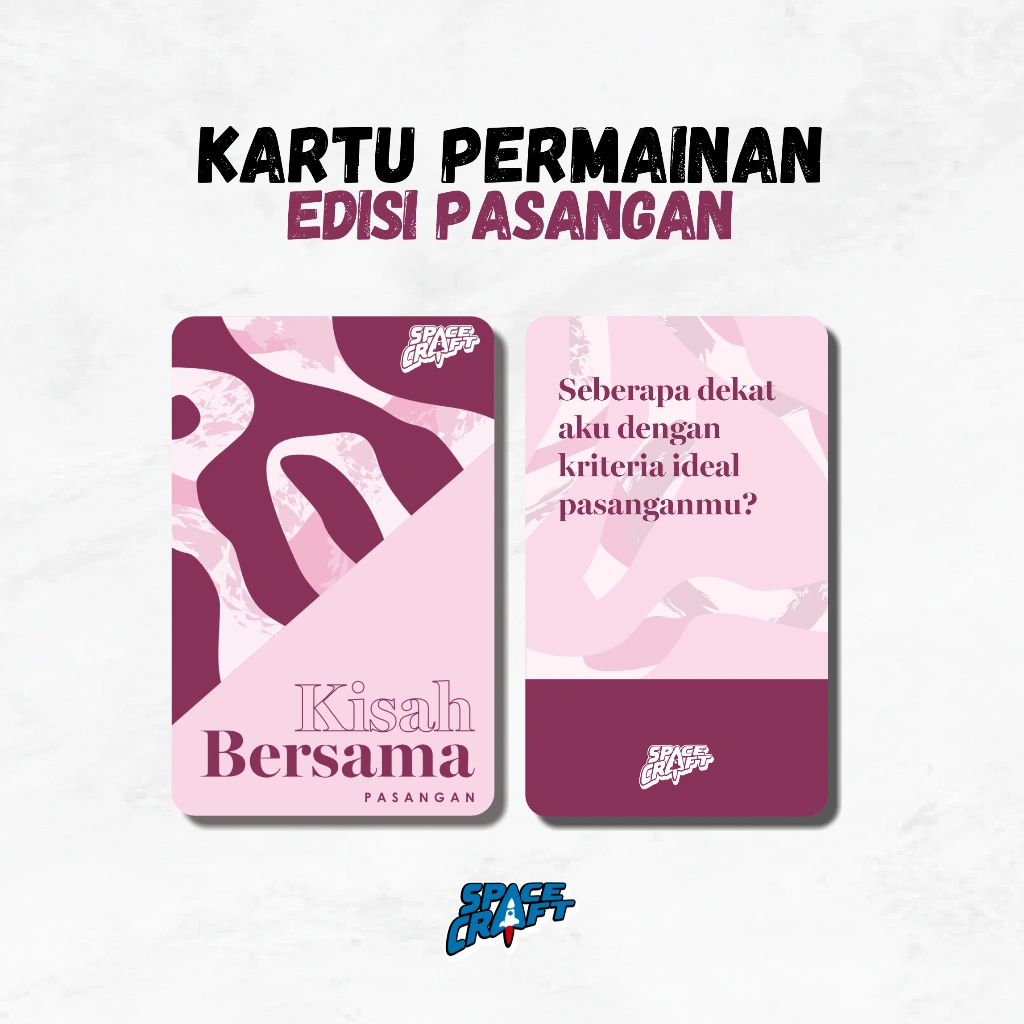 Kisah Bersama Edisi Pasangan | Kartu Permainan Truth or Dare untuk Hubungan Lebih Dekat - Spacecraft