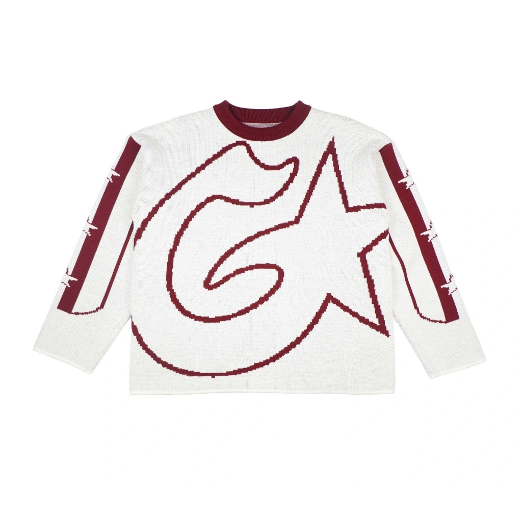 GOOD BYE EX - Crewneck Knit Boxy Skipper