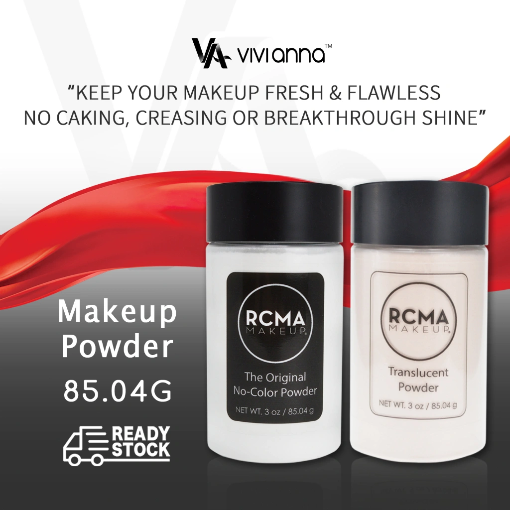 ⚡FLASH SALE⚡100% ASLI RCMA Makeup Bedak Powder 85.04g, The Original No Color Powder, Translucent Powder, Glowy Makeup PRO Setting Powder Loose Powder,Bedak Tembus Pandang Bedak Tabur Bedak Tabur, Tanpa Bedak Warna
