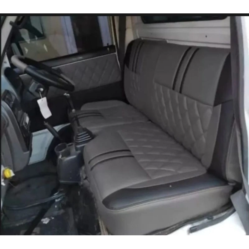 sarung jok mobil Futura pick up cover jok mobil pickup Futura 1,5 1,0 t120ss sarung jok mobil pelindung tempat duduk mobil pickup Futura pick up warna abu murah berkualitas tebal jahitan rapih