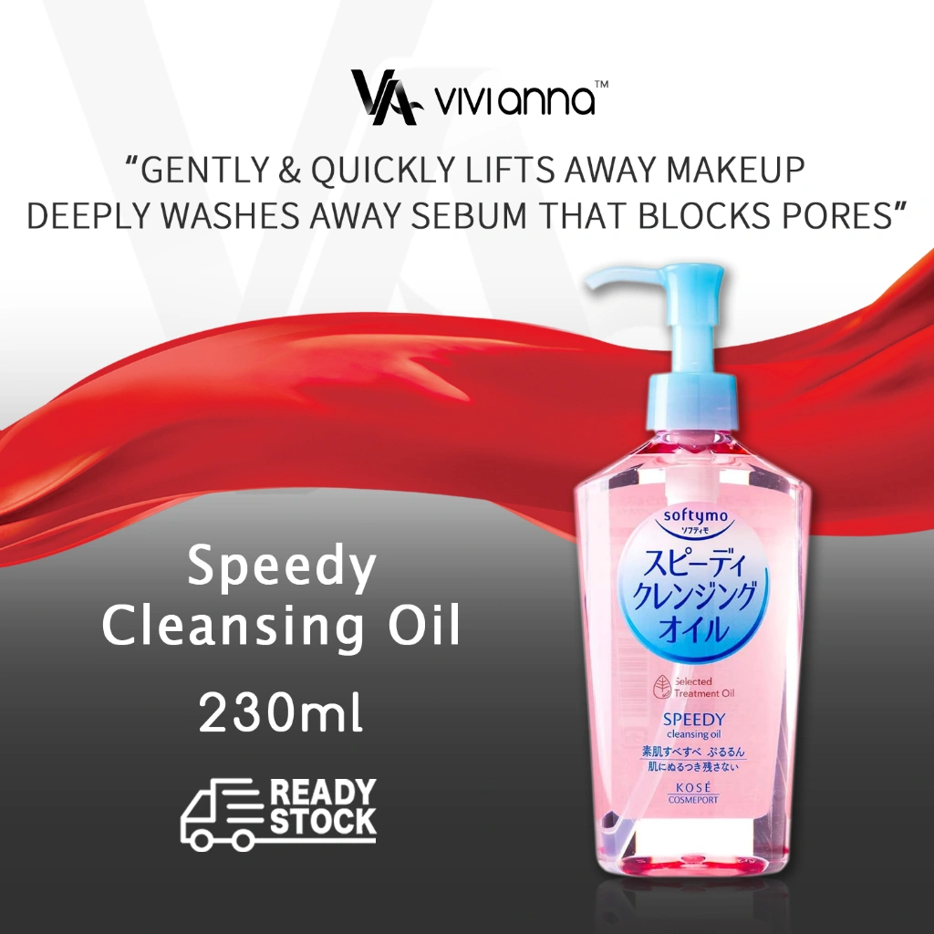⚡FLASH SALE⚡Kose Cleansing Oil Jepang 230ML, Softymo Double Cleansing Oil, Makeup Remover Ampuh Atasi Komedo & Pori Tersumbat, Solusi Ideal untuk Kulit Berminyak