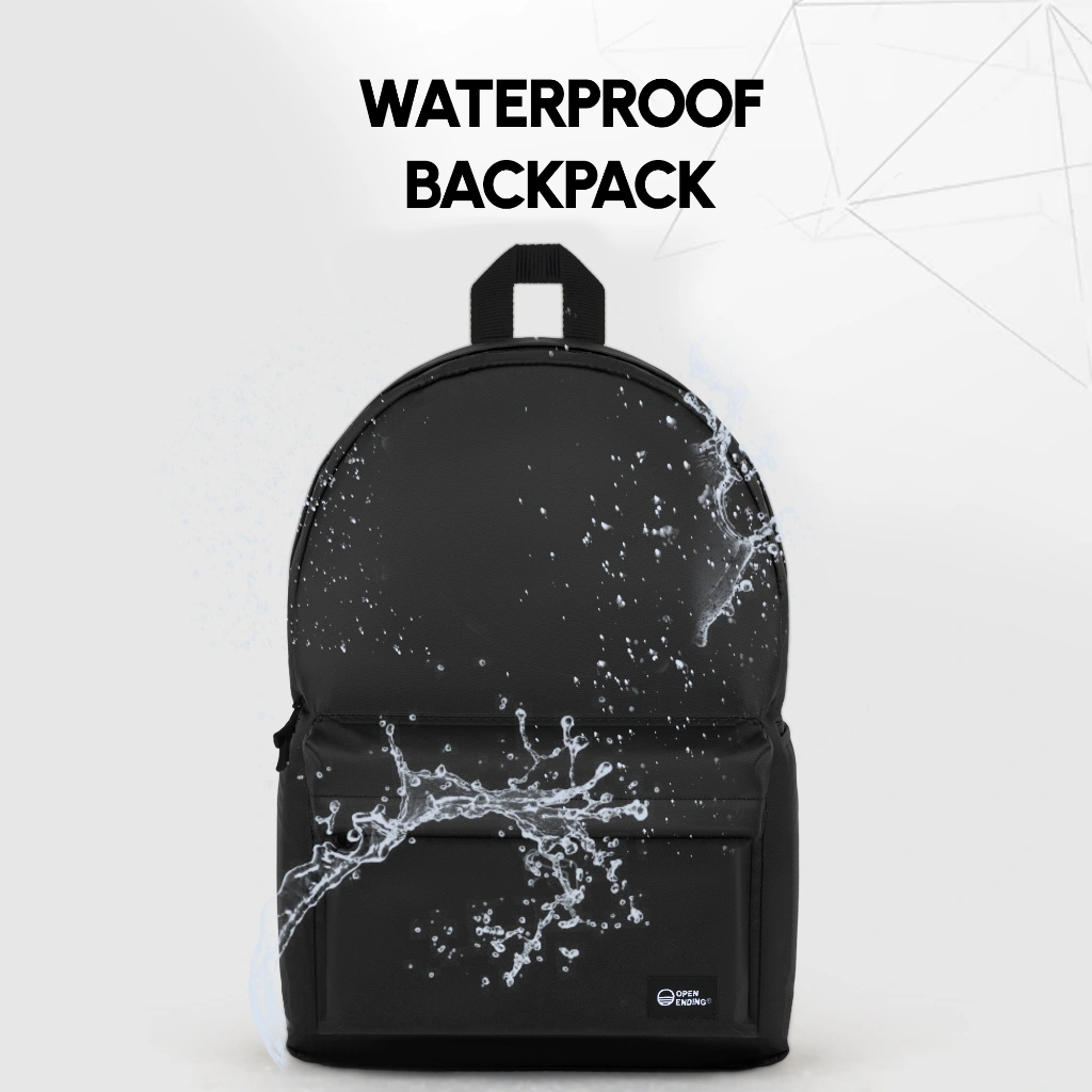 Open Ending Hutch Ransel Waterproof Pria 7 Compartments Laptop Backpack BP.17