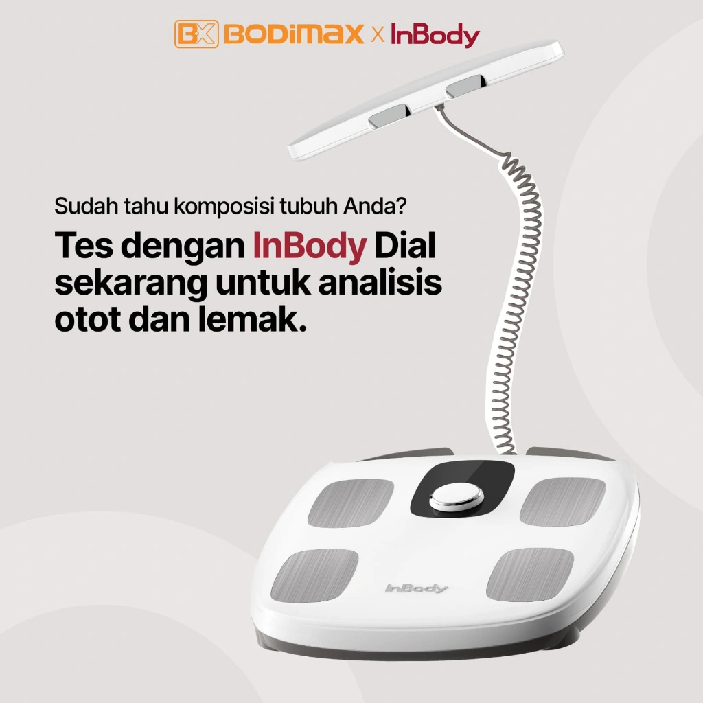 Bodimax x InBody Dial H30 Timbangan Badan Digital Pengukur Body Scale dengan Akurasi Tinggi