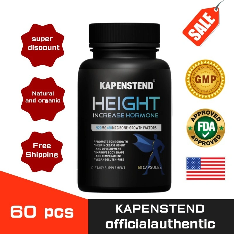 Penambah Tinggi Badan, Campuran Kalsium, Vitamin D3 dan Zinc, Pertumbuhan Tulang untuk Anak-anak dan Remaja