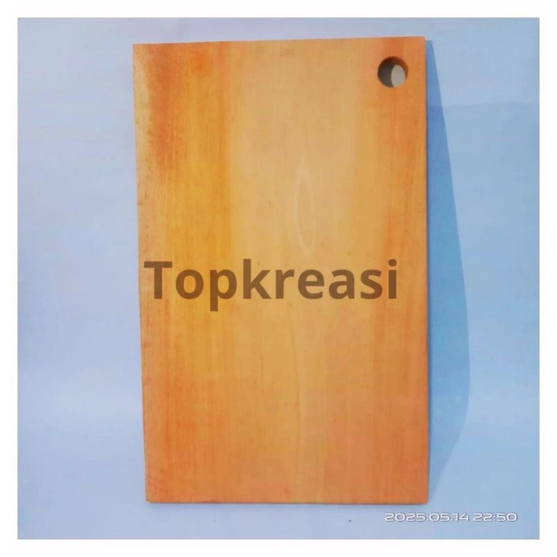 Talenan Kayu Mahoni Jumbo 40x25cm/Talenan Kayu Besar/Tatakan Kayu