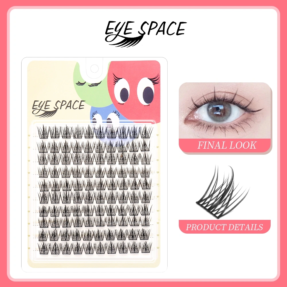 HELLO EYE SPACE bulu mata type SBQ-J volume sepuluh baris menambah penampilan lebih menarik