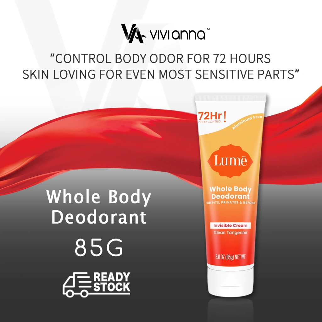 ⚡FLASH SALE⚡USA Lume Deodorant 85g, Lume Whole Body Deodorant, Krim Ketiak Pelembap Badan Deodoran, Badan Krim Pencerah Deodoran