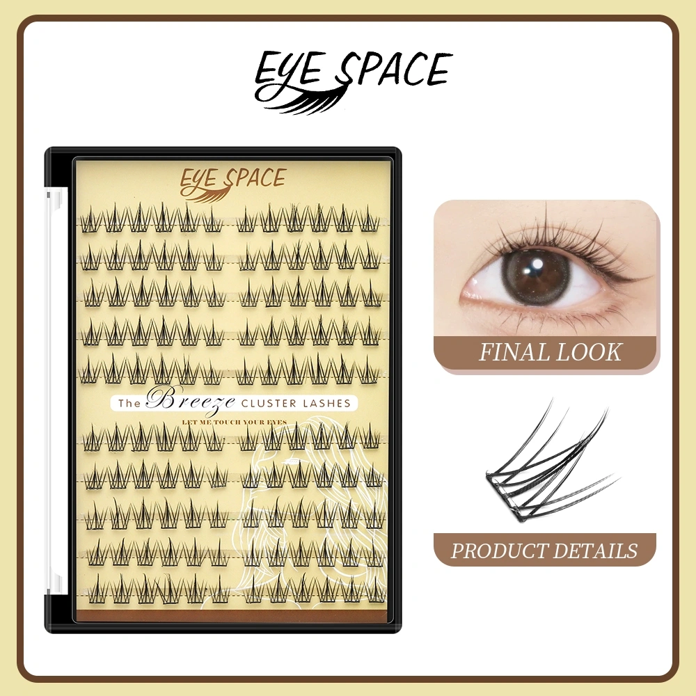 HELLO EYE SPACE bulu mata type TYH-M volume bulu mata sepuluh baris bulu mata palsu alami menambah penampilan lebih menarik