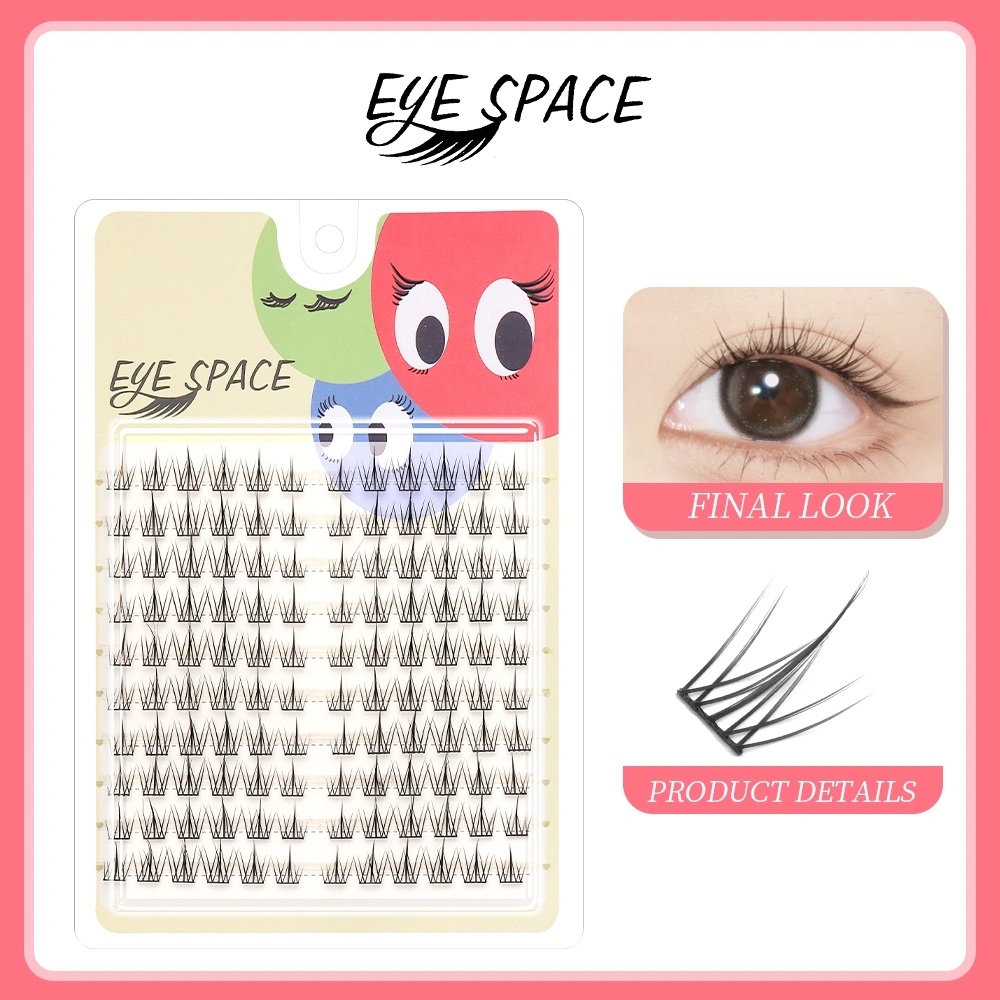 HELLO EYE SPACE bulu mata type TYH-J volume bulu mata sepuluh baris bulu mata palsu alami menambah penampilan lebih menarik