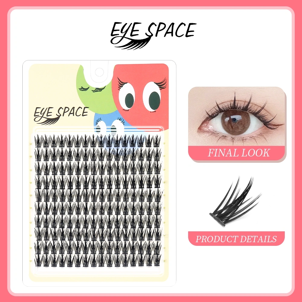 HELLO EYE SPACE bulu mata type MS-J volume bulu mata sepuluh baris bulu mata palsu alami menambah penampilan lebih menarik