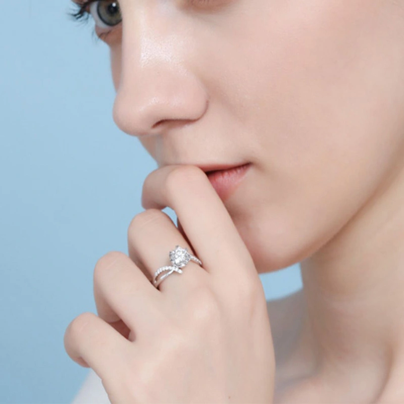 Liberteen - KAI Cincin Wanita Stainless Steel 18k Gold Plated Kado Fashion Couple