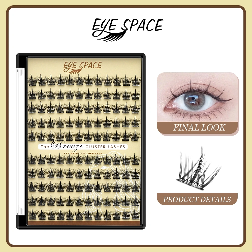 HELLO EYE SPACE bulu mata type SBQ-M volume bulu mata sepuluh baris bulu mata palsu alami menambah penampilan lebih menarik