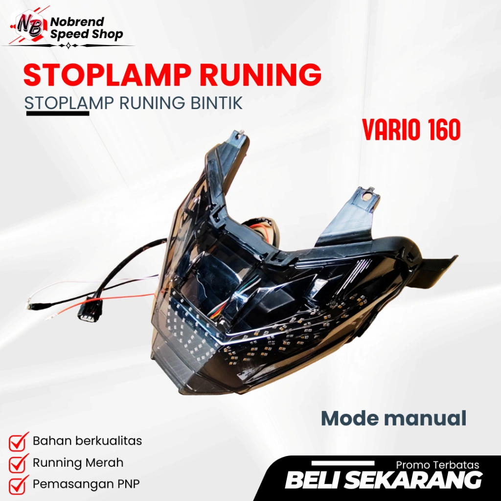 STOPLAMP VARIO 160 RUNNING LAMPU BELAKANG VARIO 160 RUNNING LAMPU VARIO 160 RUNNING VARIO125/150