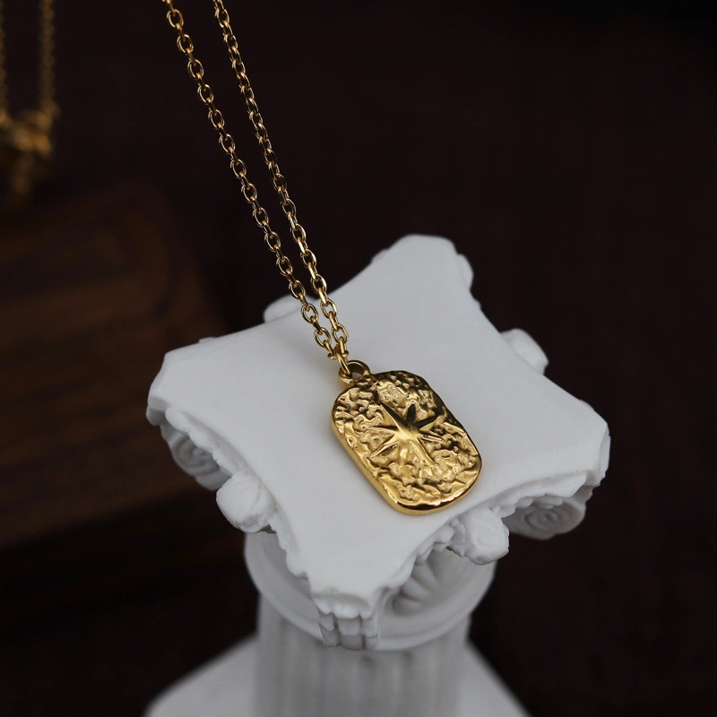 Liberteen - NELL Kalung Wanita Stainless Steel 18k Gold Plated Kado Fashion Couple