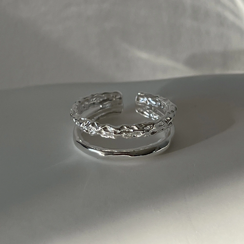 Liberteen - PACO Cincin Wanita Stainless Steel 18k Gold Plated Kado Fashion Couple